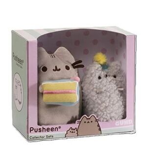 Gund Pusheen Stormy Plush Birthday collector set